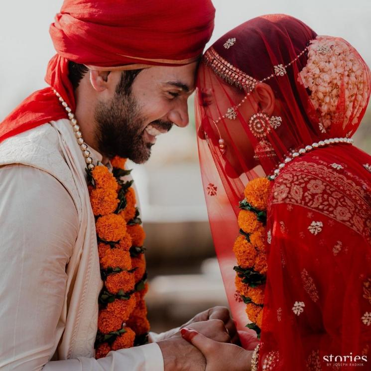Momen Pernikahan Rajkummar Rao dan Patralekha (Instagram/@patralekhaa)