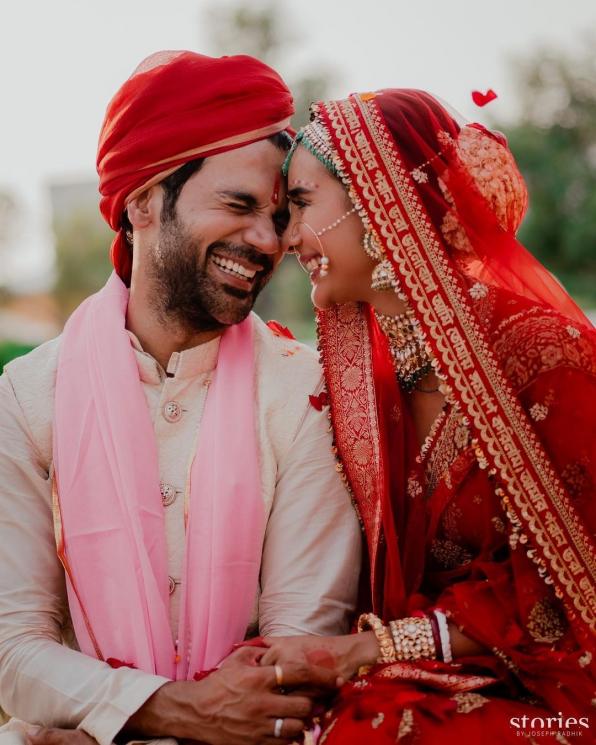 Momen Pernikahan Rajkummar Rao dan Patralekha (Instagram/@rajkummar_rao)