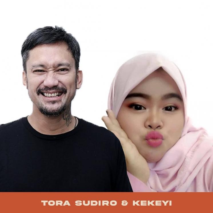 Tora Sudiro dan Kekeyi. (Instagram/@kuyentertainment)