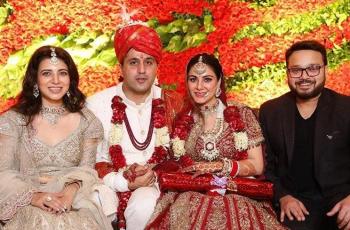 9 Potret Bahagia Pernikahan Shraddha Arya, Dijodohkan dengan Perwira!