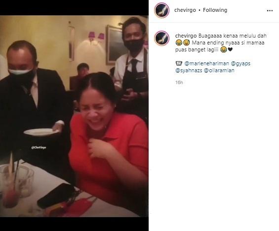 Nagita Slavina cs ngerjain Ayu Dewi. (Instagram)