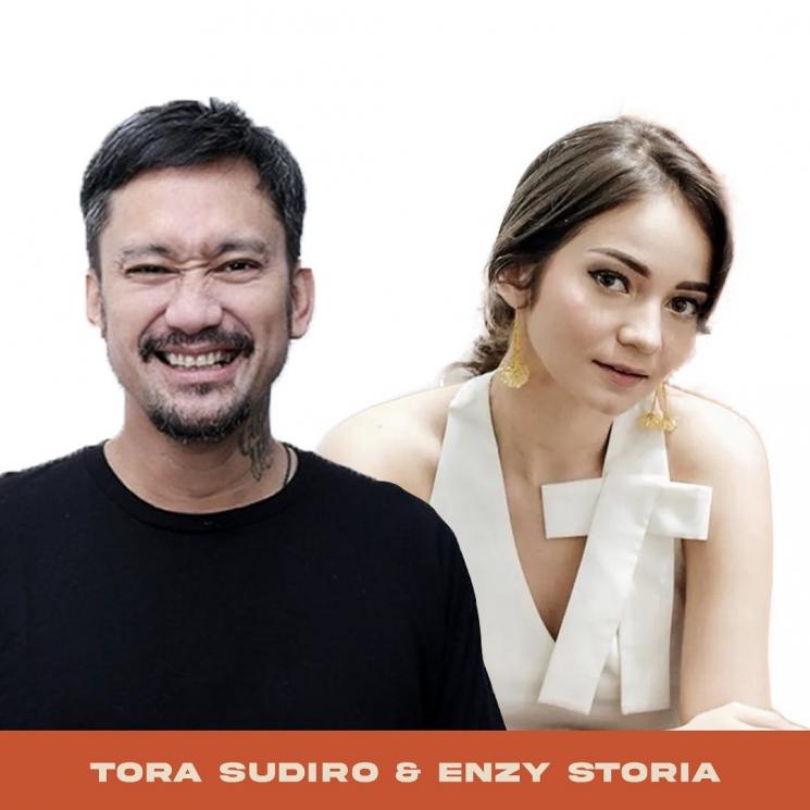 Tora Sudiro dan Enzy Storia. (Instagram/@kuyentertainment)