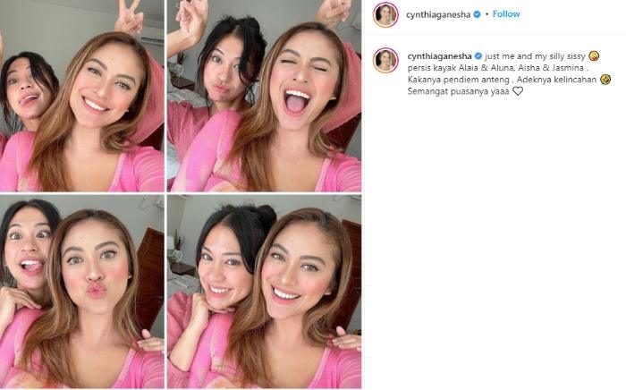 Potret kompak Cynthia Riza dan Tyna Kanna. (Instagram)