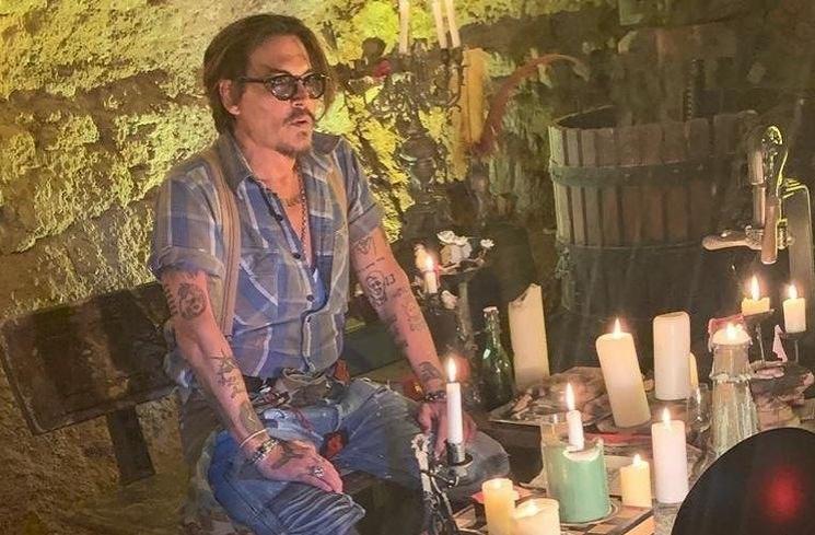 Johnny Depp. (Instagram/@johnnydepp)