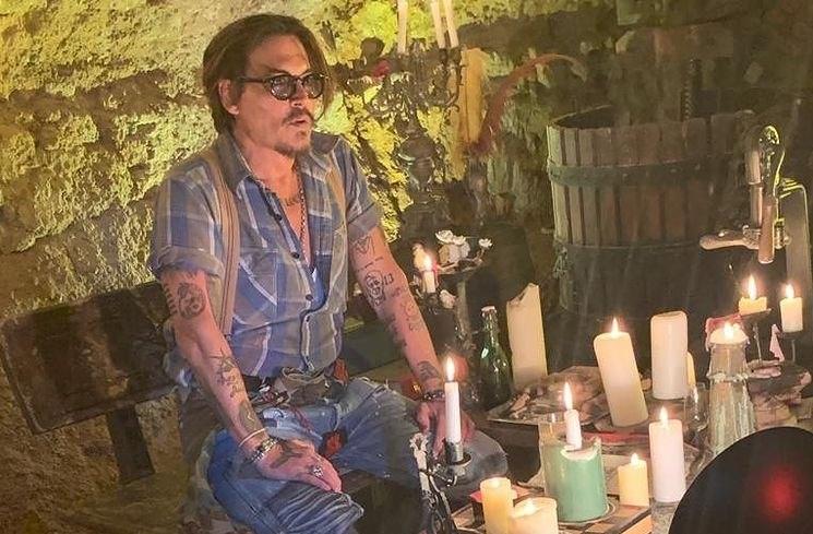 Johnny Depp. (Instagram/@johnnydepp)