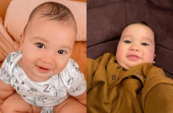 7 Potret Baby Ukkasya Anak Zaskia - Irwansyah Pamer Pipi Gembul, Gemes Banget Sadar Kamera!