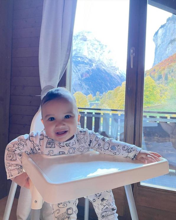 Anak Zaskia Sungkar dan Irwansyah, Baby Ukkasya. (Instagram/@ukkasyahki)