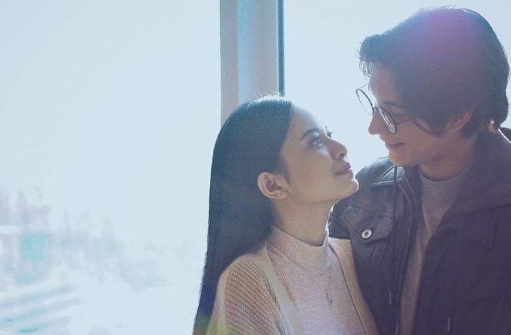 Hanggini dan Junior Roberts. (Instagram/@juniorrobertss)