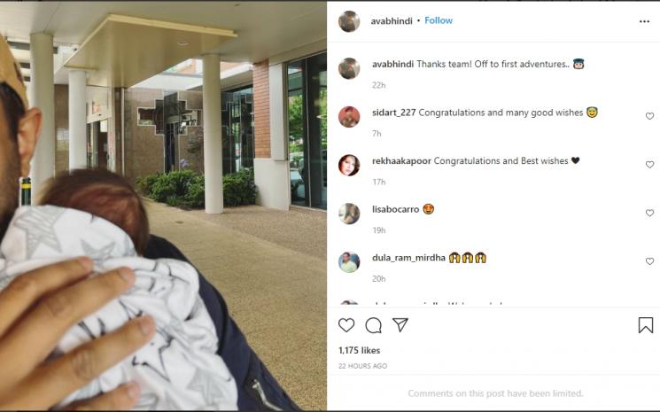 Evelyn Sharma dikaruniai anak perempuan.(Instagram/avabhindi)