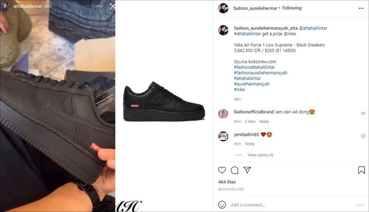 Kado Mewah Atta Halilintar saat Ultah. (Instagram/fashion_aureliehermansyah_atta)
