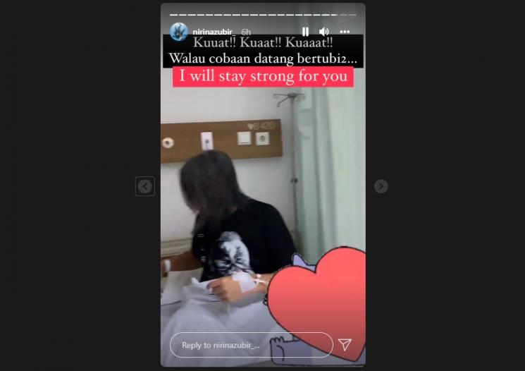 Suami Nirina Zubir, Ernest Fardiyan Syarif alias Ernest Cokelat masuk rumah sakit. (Instagram/nirinazubir_)