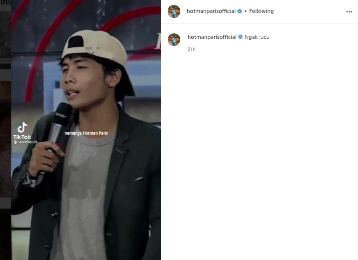 Hotman Paris Diroasting Bintang Emon. (Instagram/@hotmanparisofficial)