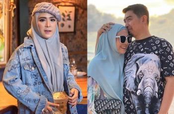 9 Gaya April Jasmine Istri Ustaz Solmed, Aksi Naik Moge ke Mall Jadi Gosip!