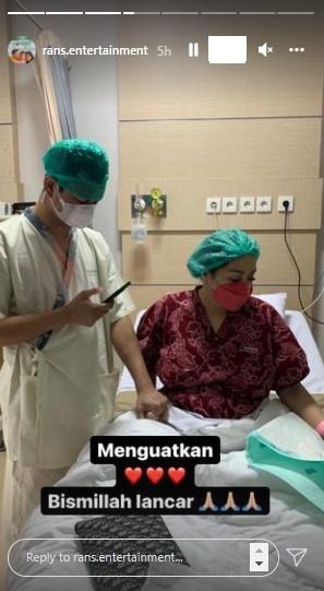 Momen Nagita Slavina Melahirkan (instagram/@rans.entertainment)