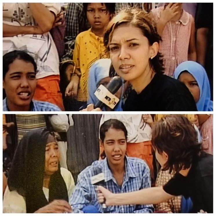 Foto jadul Najwa Shihab. (Instagram/@najwashihab)