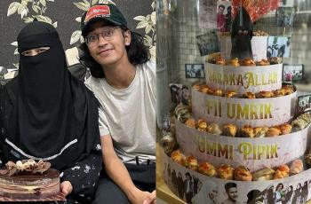 8 Momen Ulang Tahun Umi Pipik yang ke-44, Sederhana dan Mengharukan