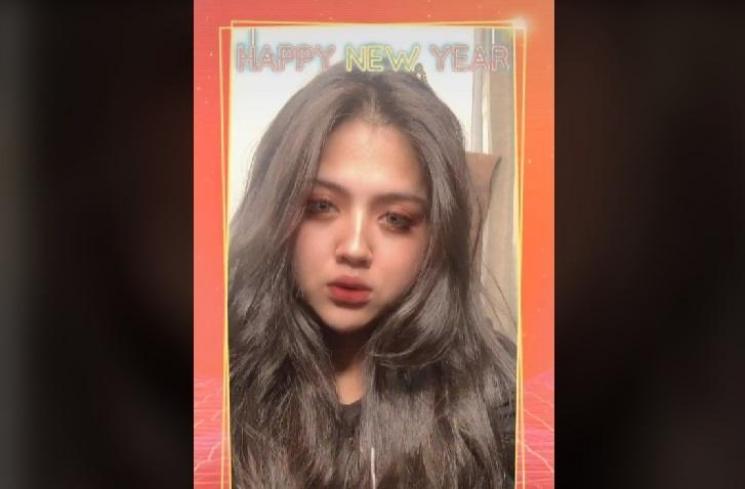 Tya sepupu Vanessa Angel. (TikTok/chyntialendyy)