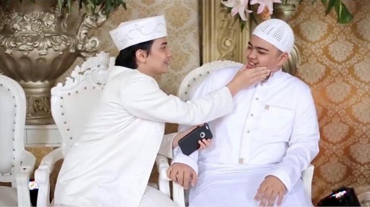 Momen Kebersamaan Alvin Faiz dan Ameer Azzikra. (Instagram/@ameer_azzikra)