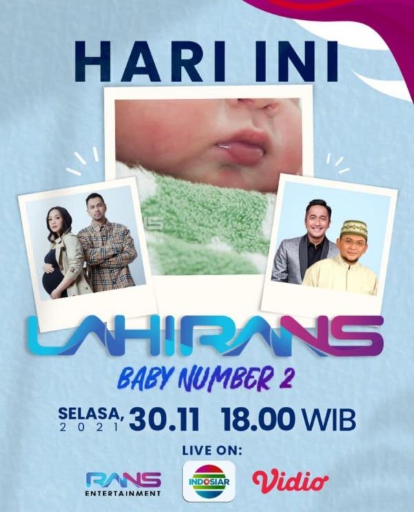 Baby R anak kedua Raffi Ahmad dan Nagita Slavina. (Instagram)