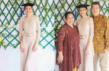 9 Potret Wisuda Mikha Tambayong di Rumah Bikin Haru, Lulus S2 Harvard