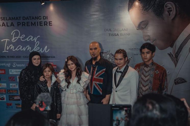 Potret Dekat Dul Jaelani dan Mulan Jameela (Instagram/duljaelani)