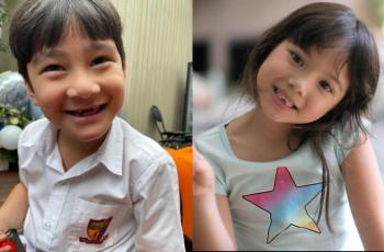 5 Potret Anak Artis Pamer Gigi Ompong, Rafathar hingga Gempi Super Gemas!