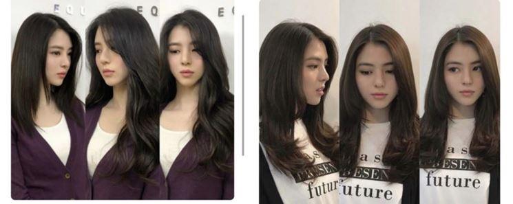 Foto lawas Han So Hee jadi model salon disorot. (Pann)