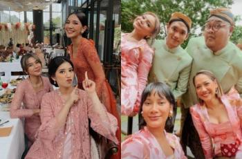 8 Potret Gaya Artis di Acara Lamaran Vidi Aldiano dan Sheila Dara, Seru Abis!