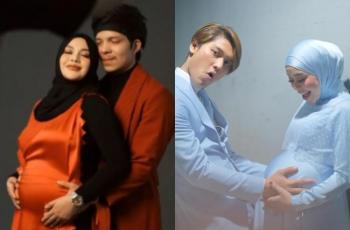 8 Potret Maternity Aurel Hermansyah dan Lesti Kejora: Mesra Ajak Suami