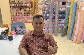 8 Potret Toko Kain Ayah Bibi Ardiansyah di Tanah Abang, Sudah Jualan Selama 30 Tahun
