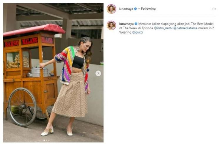 Luna Maya. (Instagram)