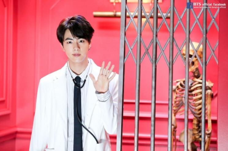 Transformasi Jin BTS (big hit entertainment)