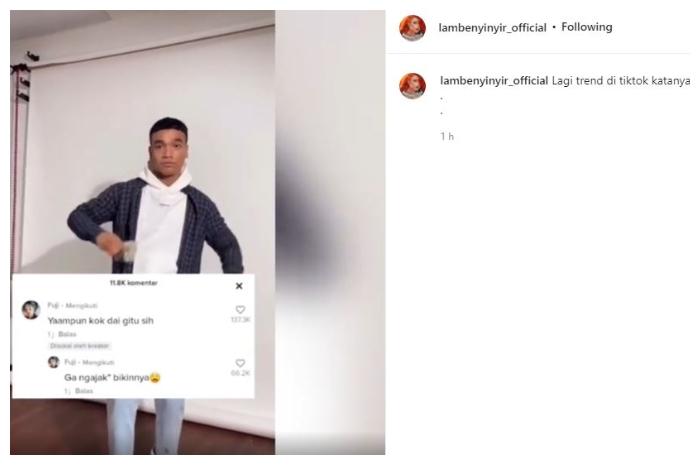 Fadly Faisal, adik Bibi Ardiansyah. (Instagram/@lambenyinyir_official)