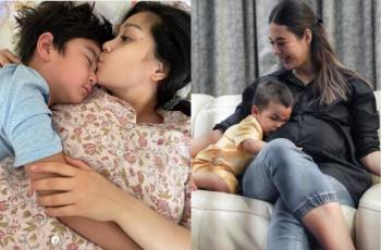 7 Adu Gaya Nagita Slavina dan Paula Verhoeven Momong Anak, Telaten Banget!