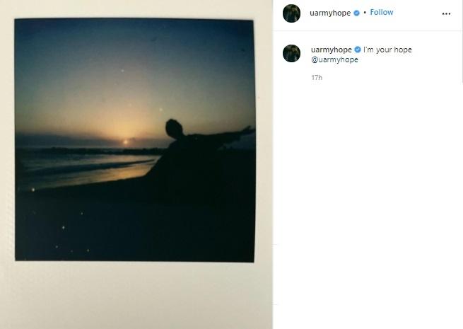 Postingan Perdana Member BTS di Instagram (instagram/@uarmyhope)