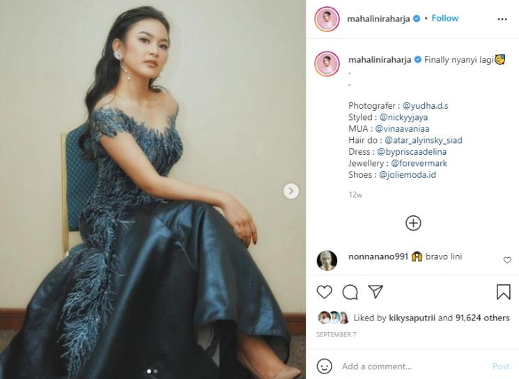 Profil Mahalini (instagram/mahaliniraharja)