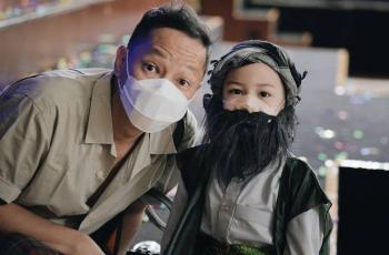 Bjorka Jadi Nabi Nuh di Pentas Sekolah, Sabai Morscheck Terharu!