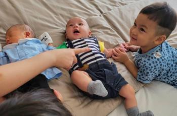Kumpul Anak Sultan! 6 Potret Rayyanza Playdate Bareng Kenzo dan Kiano