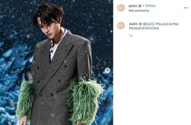 Seleb Korea dengan Username Instagram Terunik (Instagram/@zkdlin)