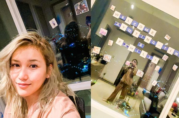 Potret Artis Jalani Karantina di Hotel. (Instagram/@ayutingting92)