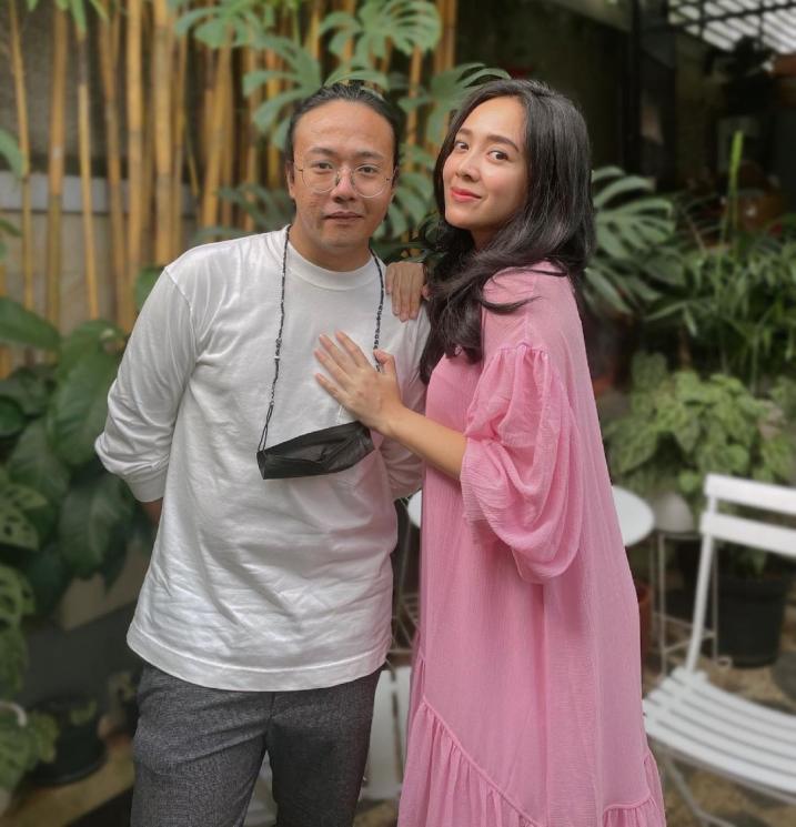 Potret Dea Ananda dan Ariel Nidji. (Instagram/@dea_ananda)