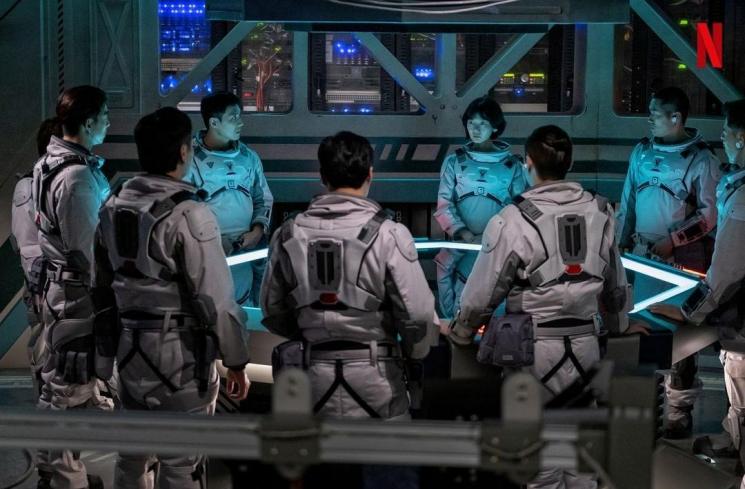 Potret di Balik Layar The Silent Sea (Instagram/@netflixkr)
