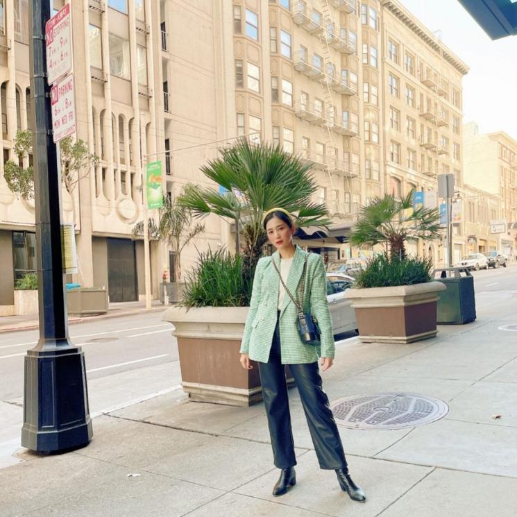 Potret Bunga Zainal Liburan di San Francisco. (Instagram/@bungazainal05)