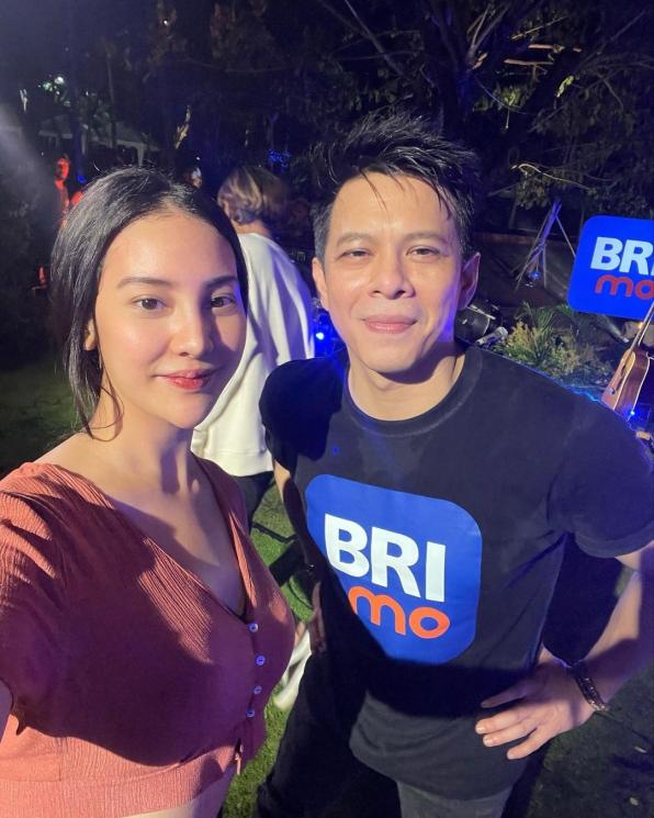 Anya Geraldine dan Ariel NOAH. (Instagram/@anyageraldine)