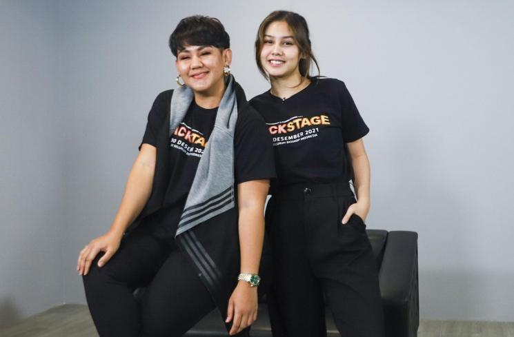Sissy Priscilla dan Vanesha Prescilla. [MataMata.com/Alfian Winanto]