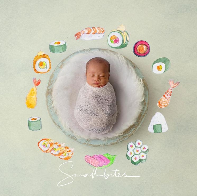 Pemotretan Baby Rayyanza Malik Ahmad (Instagram/@rittarrajagukguk)
