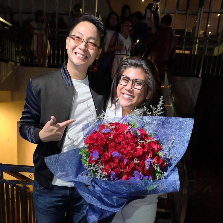 Artis rayakan Natal pertama setelah menikah (Instagram/@ivanova.regina)