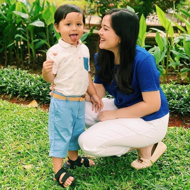 Tasya Kamila Momong Anak. (Instagram/@tasyakamila)
