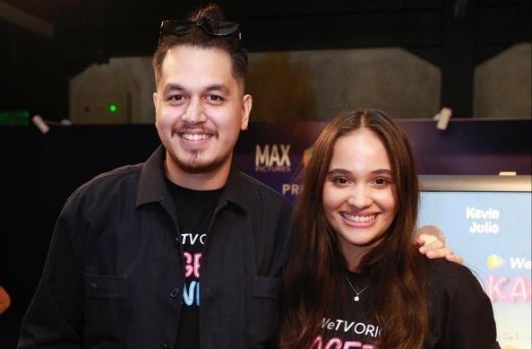 Kevin Julio dan Aurora Ribero. (Matamata.com/Yuliani)