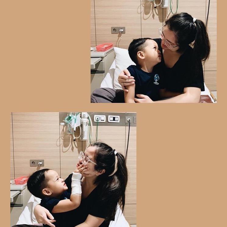Tasya Kamila Momong Anak. (Instagram/@tasyakamila)